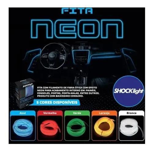 Imagem de Fita Led Neon Verde 5 Metro Para Painel/ Interior Automotivo