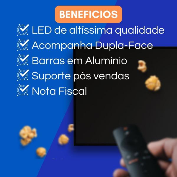 Imagem de Fita Led Reparo de televisão barramento de luz Alumínio 43lj5500/43lj5550/43lj551c/43uj6300 