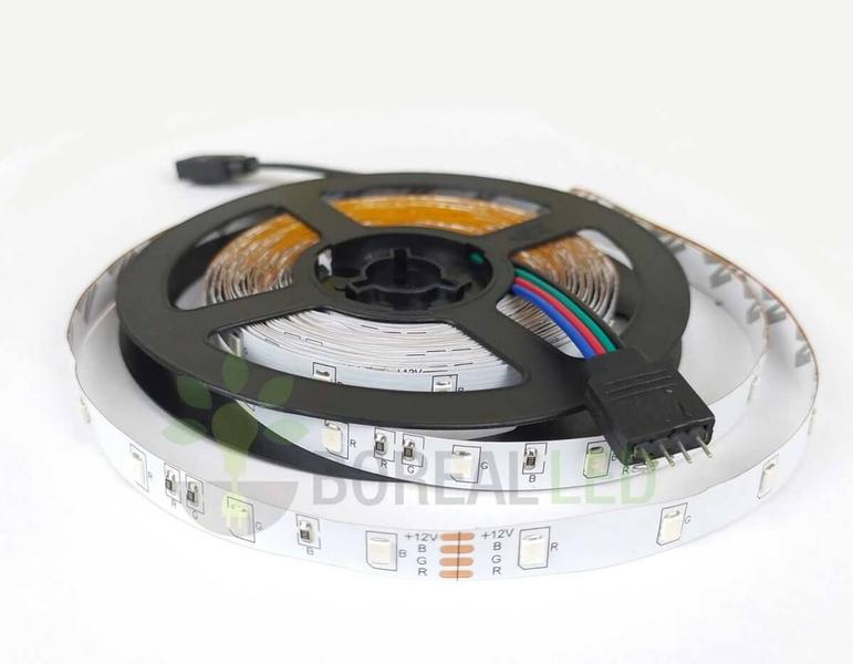 Imagem de Fita LED RGB 2835 Colorida 5m 300 LEDS IP20 + Controle