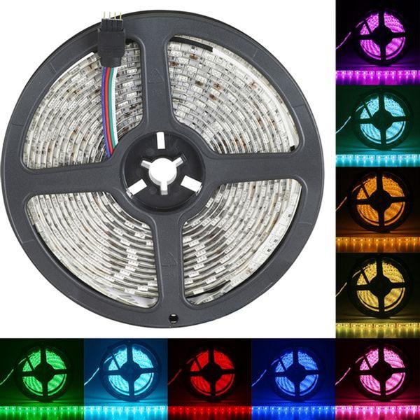 Imagem de Fita led rgb 5m 12v com controle e fonte