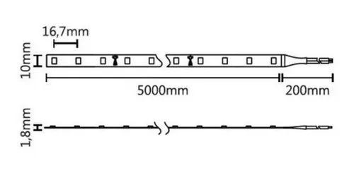 Imagem de Fita Led Stella 10w/m Branco Neutro 4000k 12v Sth7814/40