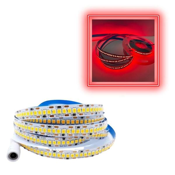 Imagem de Fita Led Vermelha 14w/m - 5 Metros 1400lumens 240 Leds/m