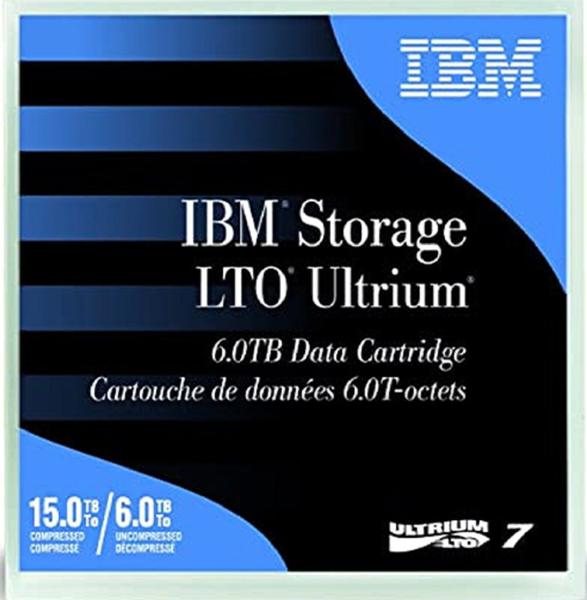 Imagem de Fita LTO 7 Ultrium IBM 6TB Native 15TB Compressed LTO7 LTO-7