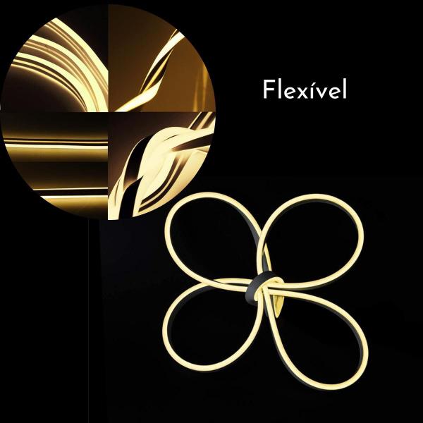 Fita Mangueira De Silicone Led Neon Flexível De Embutir Com 5M 12V 40W Com Iluminação Branco Quente 3000K Para Letreiros - CBC Imagem de Fita Mangueira De Silicone Led Neon Flexível De Embutir Com 5M 12V 40W Com Iluminação Branco Quente 3000K Para Letreiros