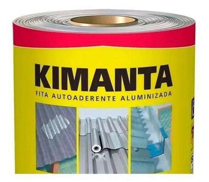 Imagem de Fita Manta Asfáltica Aluminizada 20cm X 10m - Ciplak