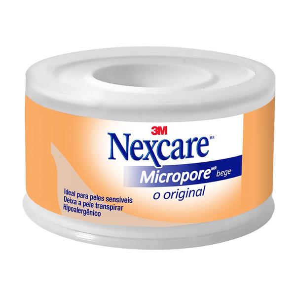 Imagem de Fita Micropore Nexcare Bege 25mm x 4,5m com 1 Unidade