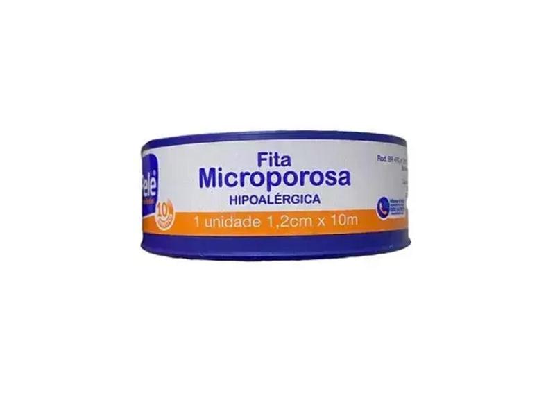 Imagem de Fita Microporosa Branca AD Pele 1,2 cm X 10m - Missner