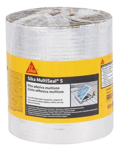 Imagem de Fita Multiuso Asfaltica 15cmx10m Multiseal - Sika