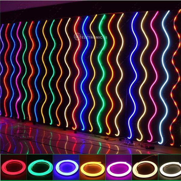 Imagem de Fita Neon LED 2835 Flexível 5 Metros Alta Qualidade De Brilho De Silicone Potente FITANEONVMFON