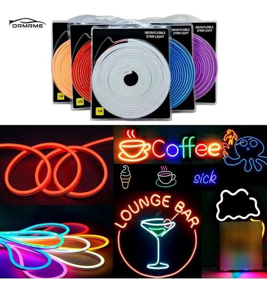 Imagem de Fita Neon Led 5 Metros Silicone Dc 12v