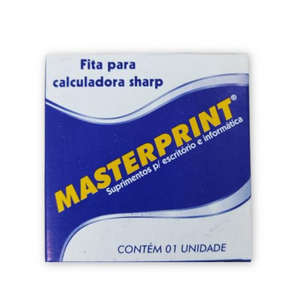 Fita p/ calculadora sharp kit 3un - masterprint Imagem de Fita p/ calculadora sharp kit 3un - masterprint
