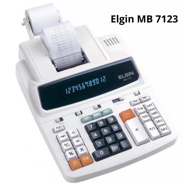 Imagem de Fita Para Calculadora Elgin MB 7123 -  03 Unidades 