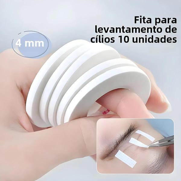 Imagem de Fita para Lifting de Cílios de 4mm - Baixa Sensibilidade - 10 Rolos