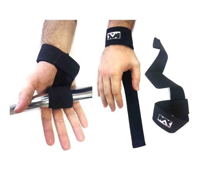 Imagem de Fita Strap Max Force Musculação Preta