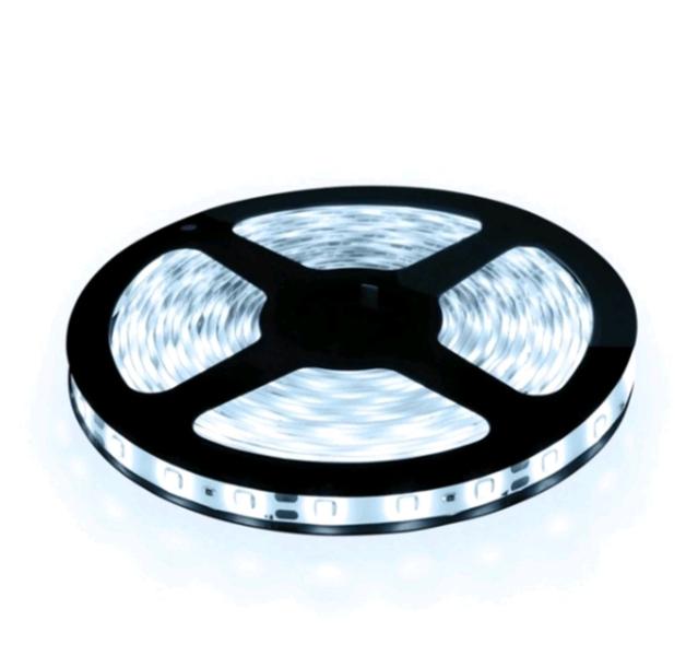 Imagem de Fita Super Led  Branco Quente/frio 300 Leds 5m + Fonte Bivolt- Global