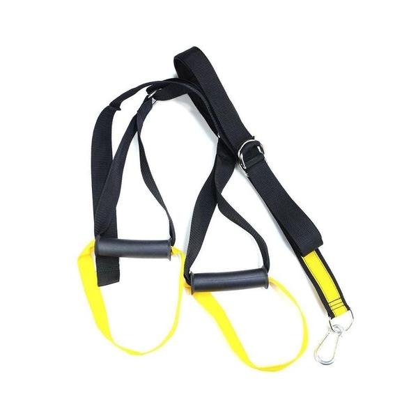 Imagem de Fita TRX Equipamento de Treinamento Suspenso Reabilitação Musculação Exercícios Funcionais Treinos de Agilidade Cross Training Fisioterapia Musculação