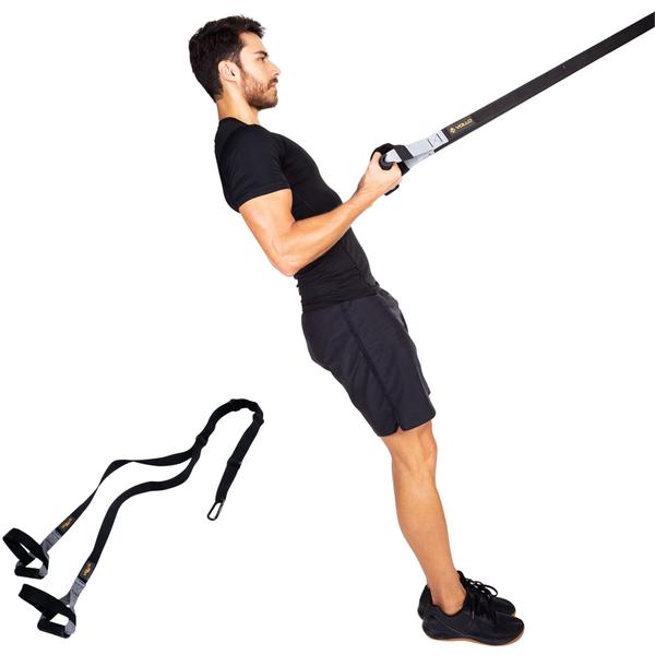 Imagem de Fita Trx Treino  de Suspensao Funcional com Gancho até 120kg 