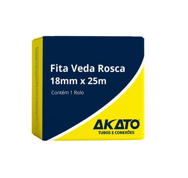 Imagem de Fita Veda Rosca 18mm x 25m - Akato