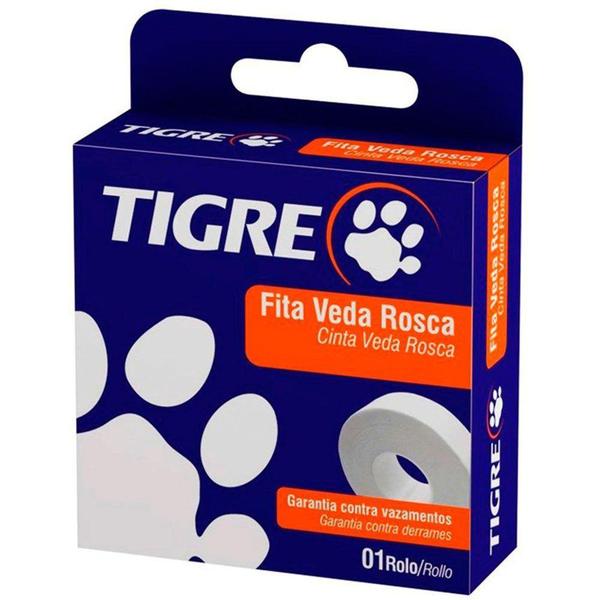 Imagem de Fita Veda Rosca 18mm x 25m TIGRE