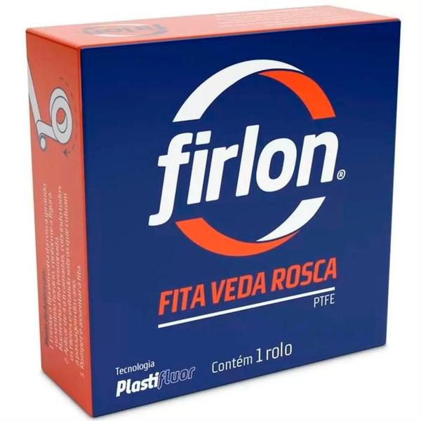 Imagem de Fita Veda Rosca 18mmx25m Firlon - Kit C/30