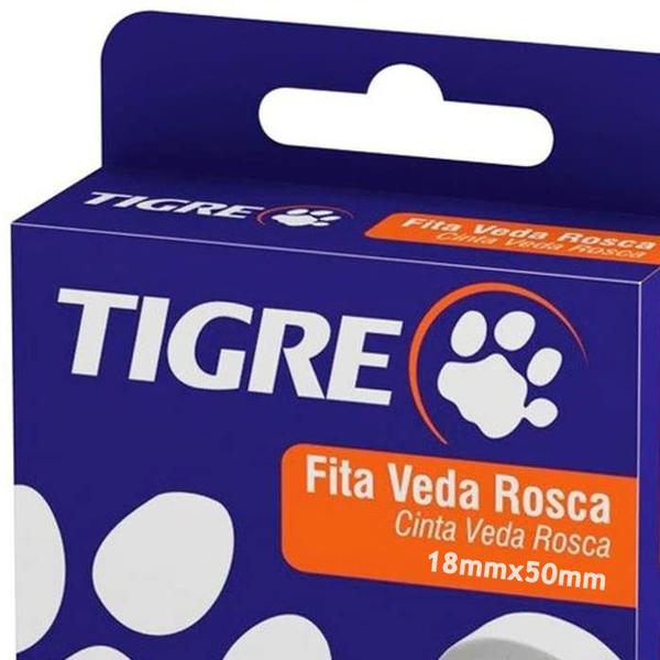 Imagem de Fita veda rosca 50 metros tigre