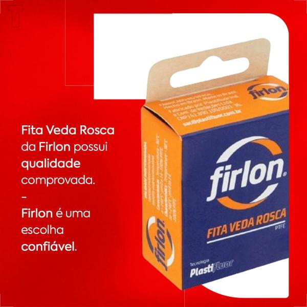 Imagem de Fita veda rosca firlon 18x10m