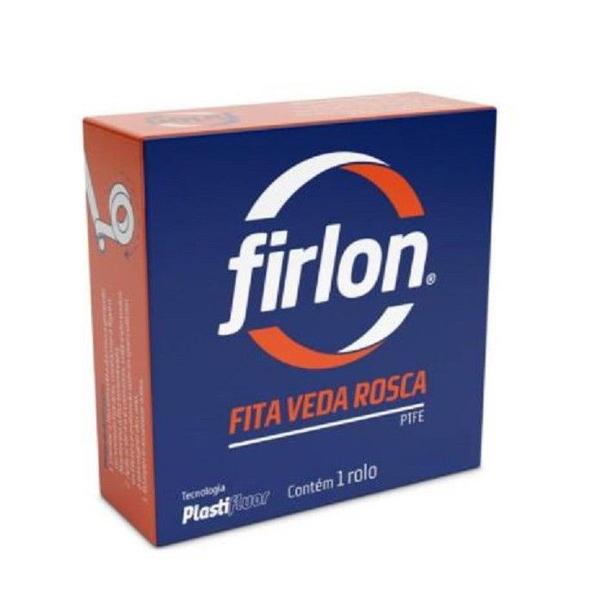 Imagem de Fita VedaRosca Firlon 12mm 10m 1/2 - 10 unidades