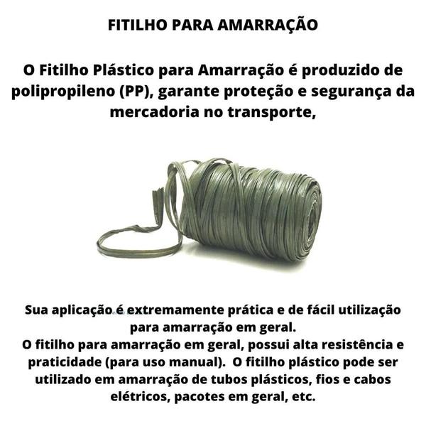 Imagem de Fitilho Plástico Reciclado 1kg