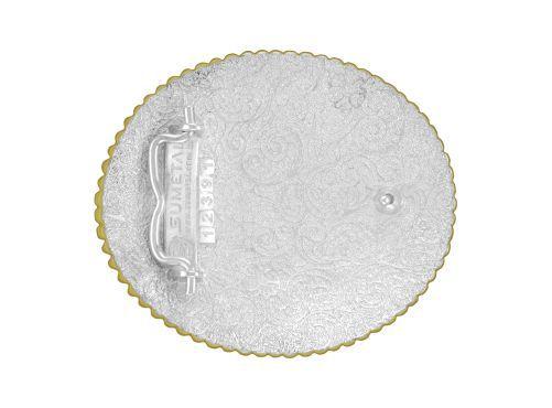 Fivela Country Masculina Berranteiro Tam. G - 12391FJ - SUMETAL Imagem de Fivela Country Masculina Berranteiro Tam. G - 12391FJ