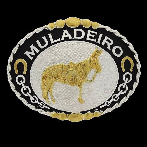 Fivela para Cinto Cowboy Brand Muladeiro 22907 Imagem de Fivela para Cinto Cowboy Brand Muladeiro 22907