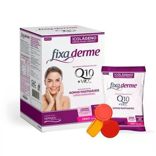 Imagem de Fixa Derme Q10 + Vit. C Kit 2 Caixas Com 15 Sachês Cada