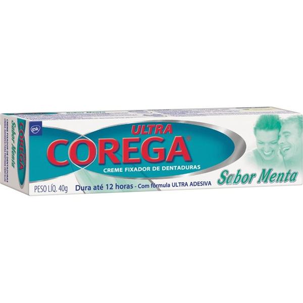 Imagem de Fixador Corega Ultra Creme Menta 40gramas