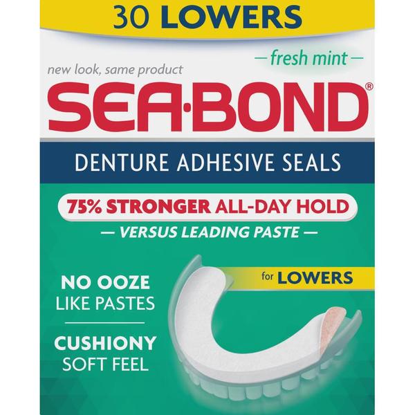 Imagem de Fixador Dentadura Sea Bond Inferior Fresh Mint - 30 Unidades