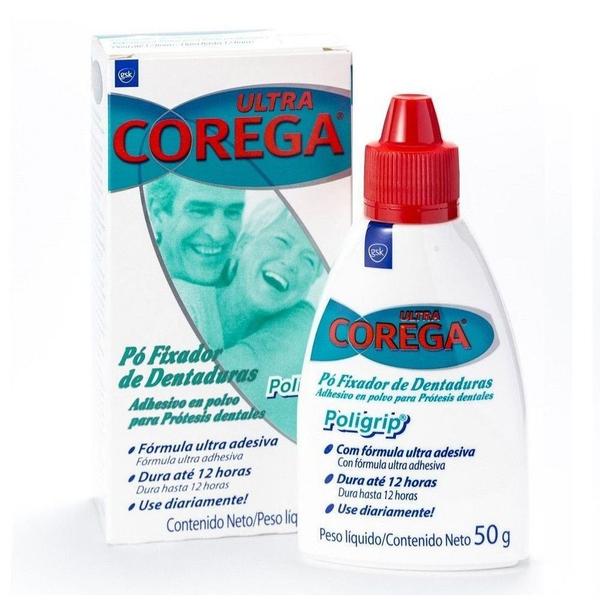 Imagem de Fixador Dentaduras Ultra Corega Pó 50g 12hrs Melhor Preço