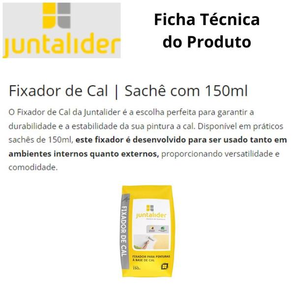 Imagem de Fixador Para Pinturas a Base de Cal 150ml - Juntalider