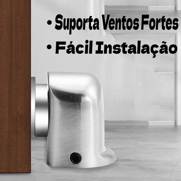 Imagem de Fixador Prendedor de Porta com Imã Magnético Polido