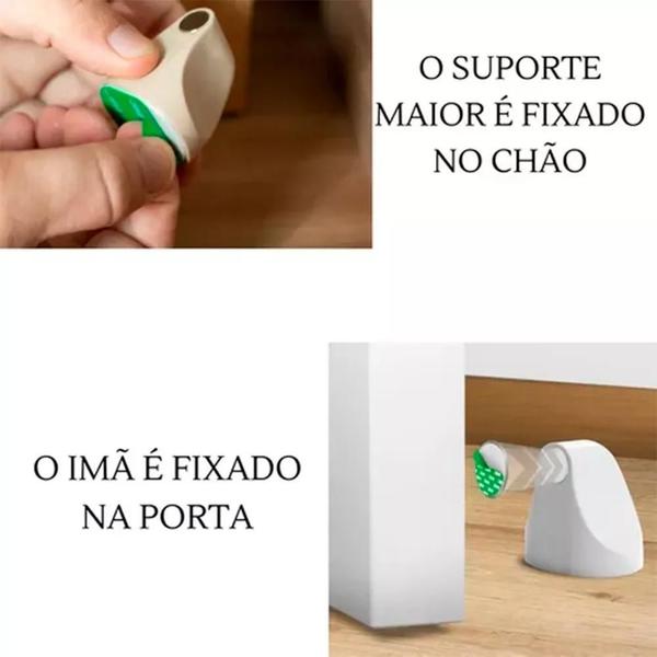 Imagem de Fixador Prendedor Trava Portas Magnético Comfort Door Chumbo