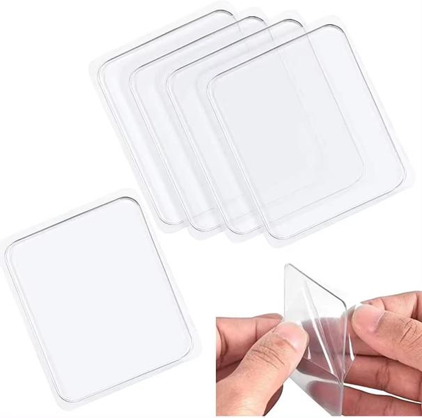 Imagem de Fixate Gel Pads  Suporte Veicular e Caseiro para Celulares, Tablets e Utensílios Domésticos