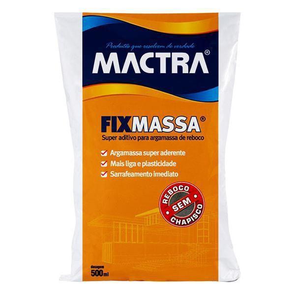 Imagem de FixMassa Super Aditivo Para Argamassa de Reboco 500ml Mactra