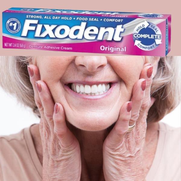 Imagem de Fixodent 68g Original Creme Adesivo para Próteses Dentárias