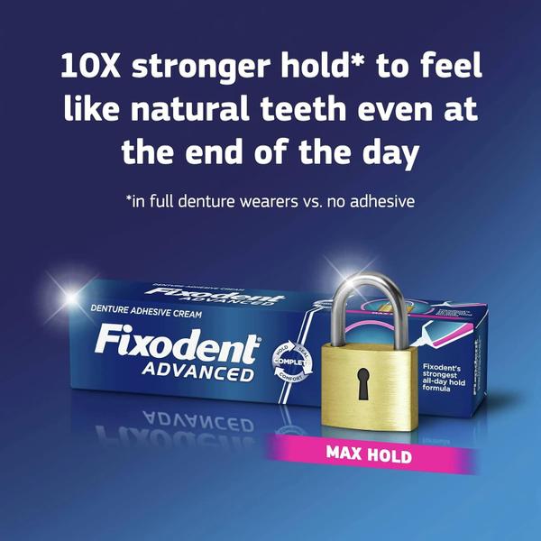 Imagem de Fixodent Advanced Adesivo Para Próteses 62g