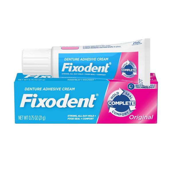 Imagem de Fixodent fixador para dentaduras 21g