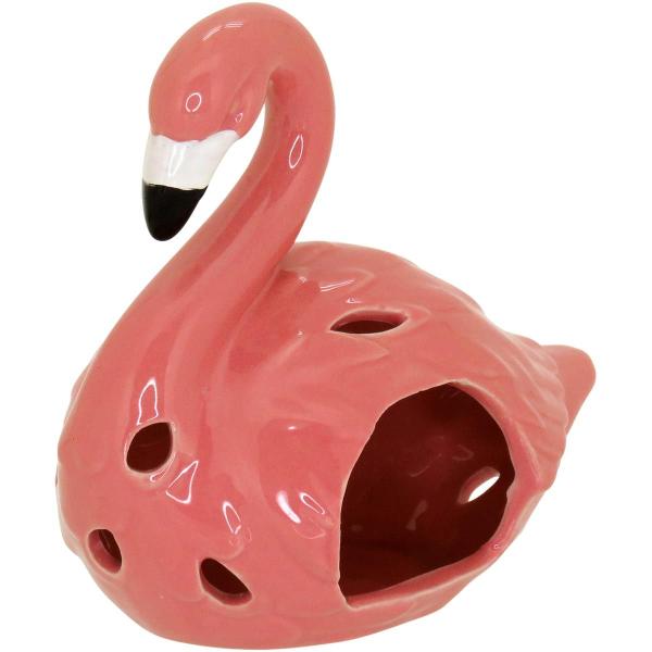 Imagem de FLAMANT ADORNO 13x14x9cm CERÂMICA ROSA FLAMINGO