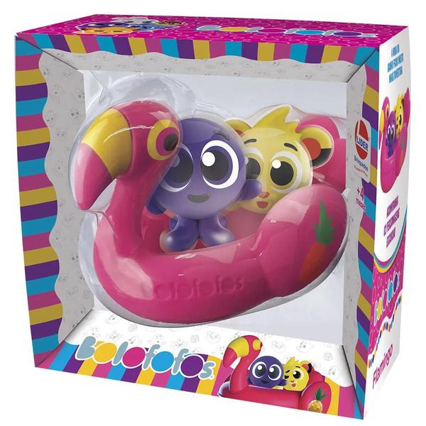 Flamingo bolofofos com 2 bonecos esguichos - Líder Brinquedos Imagem de Flamingo bolofofos com 2 bonecos esguichos