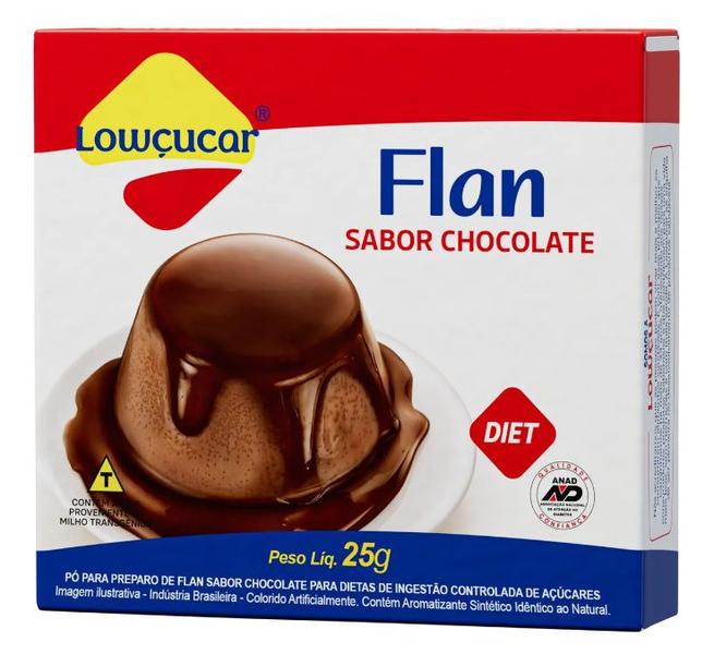 Imagem de Flan Blenda Chocolate Com Sucralose Lowçúcar 25g