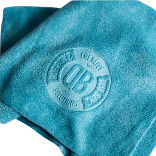 Imagem de Flanela De Microfibra Azul  40x40 350gsm  Dub Towel Dub Boyz