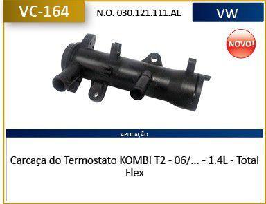 Imagem de Flange carcaca valvula termostatica - kombi 2006 a 2009 - vc164