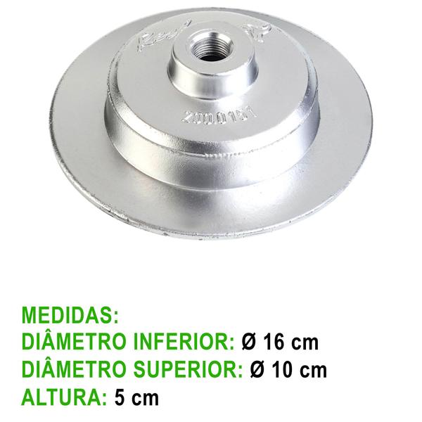 Imagem de Flange rodoar roda cubo dianteira caminhão mb 1924 a 1941