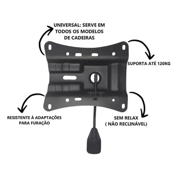 Imagem de Flange Universal Para Cadeira Secretaria E Presidente