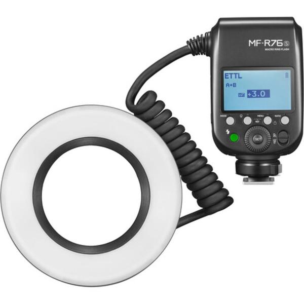 Flash godox mf-r76s ttl macro ring para sony Imagem de Flash godox mf-r76s ttl macro ring para sony